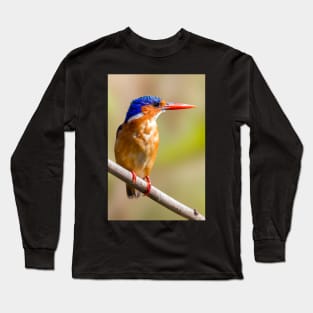 Malachite Kingfisher, Zambia Long Sleeve T-Shirt